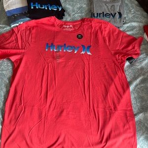Lot of 4 Men’s XXL t shirts 3 Hurley (black, gray, peach), 1 O’Neill (white)